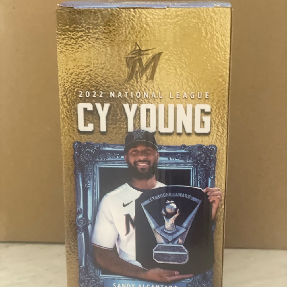 Miami Marlins Sandy Alcantara Bobble
CY Young winner 2022